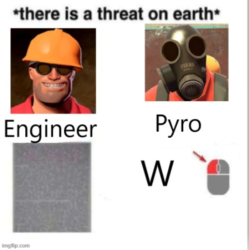 Common Pyro W + M1 | made w/ Imgflip meme maker