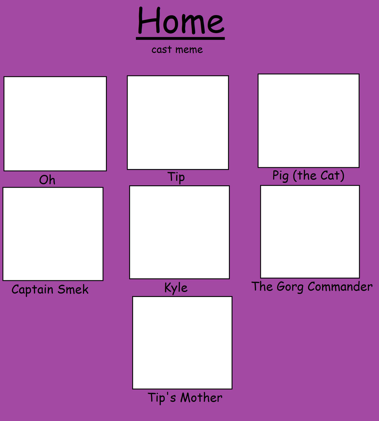 High Quality Home Blank Meme Template