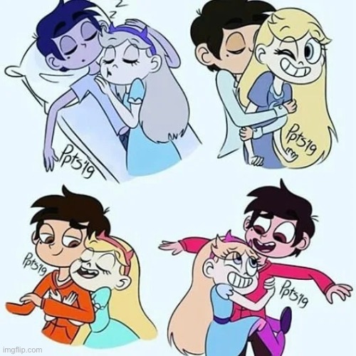 Cute and Perfect | image tagged in starco,svtfoe,ships,star vs the forces of evil,fanart,memes | made w/ Imgflip meme maker
