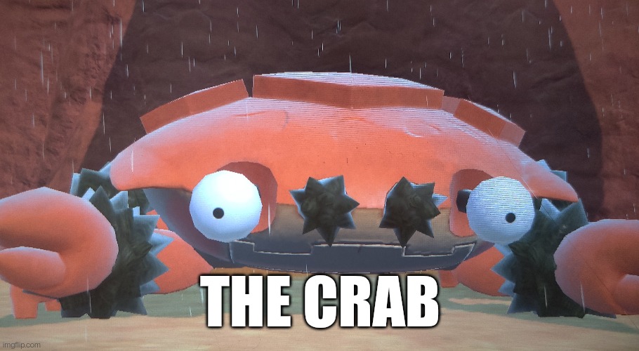 Klawf | THE CRAB | made w/ Imgflip meme maker