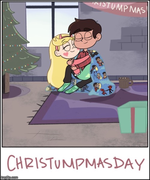 Christump Day | image tagged in svtfoe,star vs the forces of evil,christmas,fanart,starco,memes | made w/ Imgflip meme maker