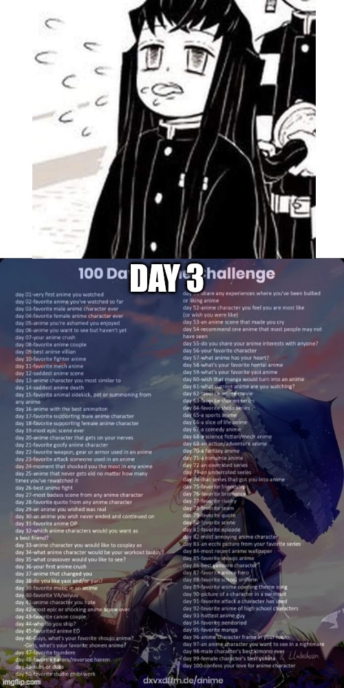 DAY 3 | made w/ Imgflip meme maker