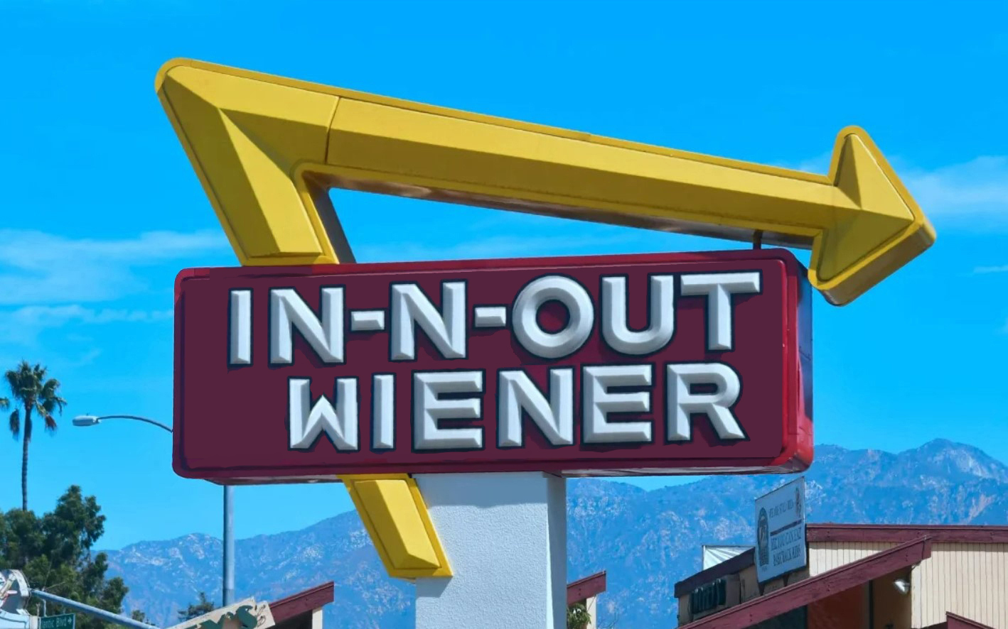 High Quality In-n-Out Blank Meme Template