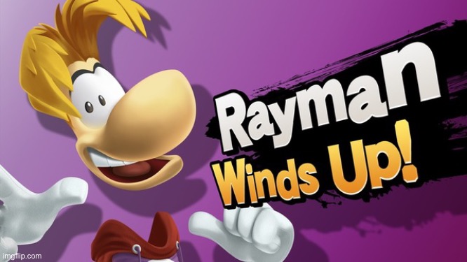 Smash Bros Rayman | image tagged in smash bros rayman | made w/ Imgflip meme maker