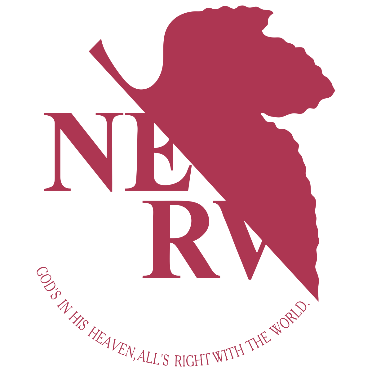 NERV logo Blank Meme Template