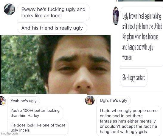 Ugly Incel 3 gorgeous English woman find him to be ugly beyazrenaulttoross | image tagged in ugly,incel,virgin | made w/ Imgflip meme maker