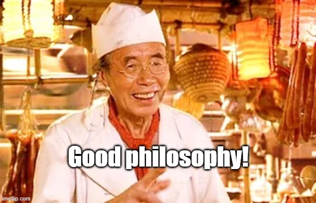 Good philosophy | Good philosophy! | image tagged in 5th element,philosophy | made w/ Imgflip meme maker