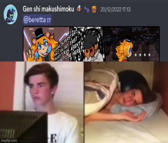 Boy trying to sleep after looking at computer | made w/ Imgflip meme maker