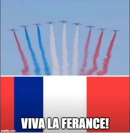 Colors | VIVA LA FERANCE! | image tagged in you had one job | made w/ Imgflip meme maker