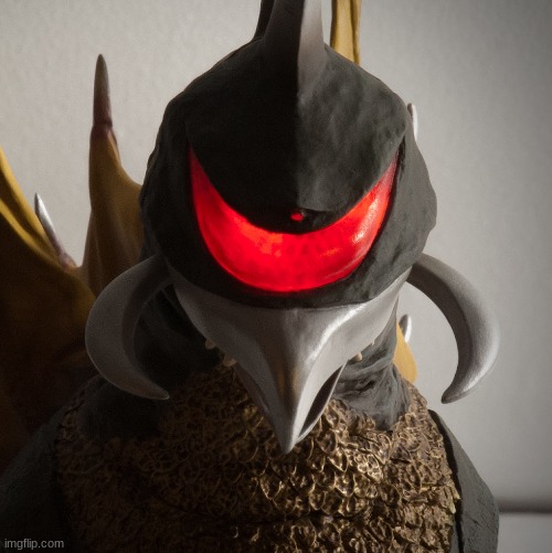 gigan staring | image tagged in gigan staring | made w/ Imgflip meme maker