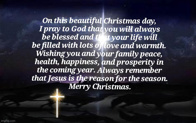 Christmas Blessings | image tagged in merry christmas | made w/ Imgflip meme maker