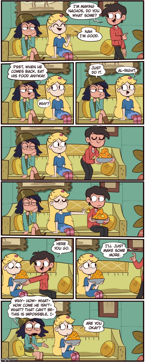 image tagged in comics,star vs the forces of evil,memes,morningmark,svtfoe,comics/cartoons | made w/ Imgflip meme maker