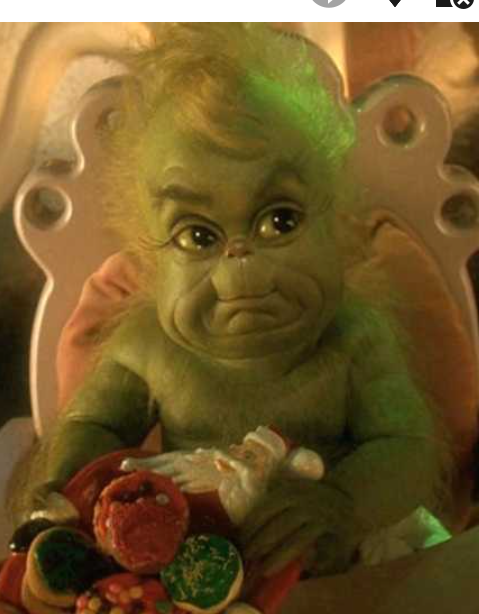 High Quality Giant Baby Grinch Blank Meme Template