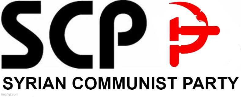 SCP | SYRIAN COMMUNIST PARTY | image tagged in scp,memes | made w/ Imgflip meme maker