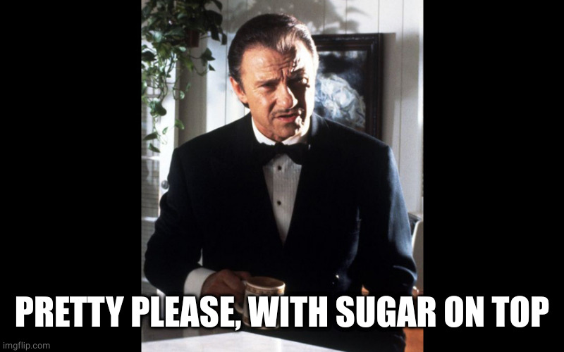 Pretty please, with sugar on top | PRETTY PLEASE, WITH SUGAR ON TOP | image tagged in pretty please with sugar on top | made w/ Imgflip meme maker