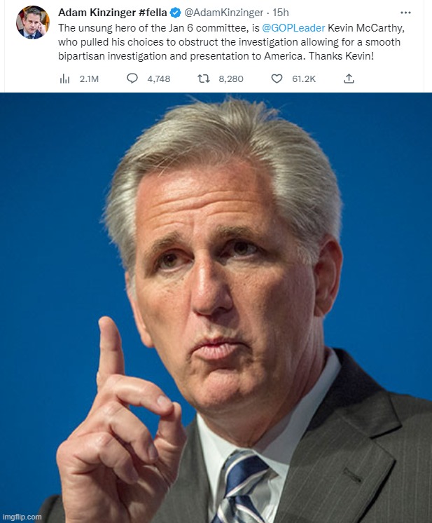 they aint to bright, is they? | image tagged in kevin mccarthy,thanks | made w/ Imgflip meme maker