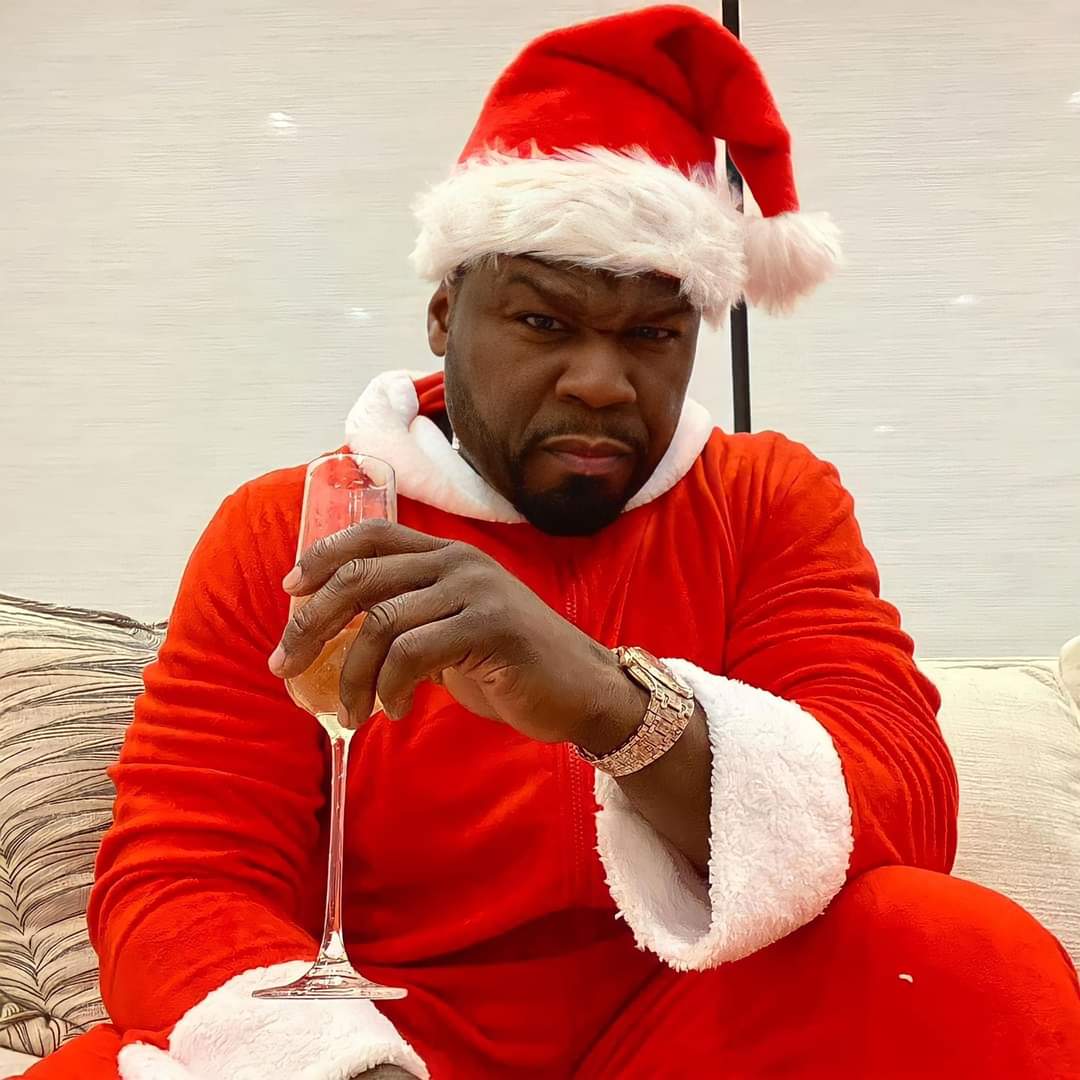 High Quality 50 cent santa Blank Meme Template