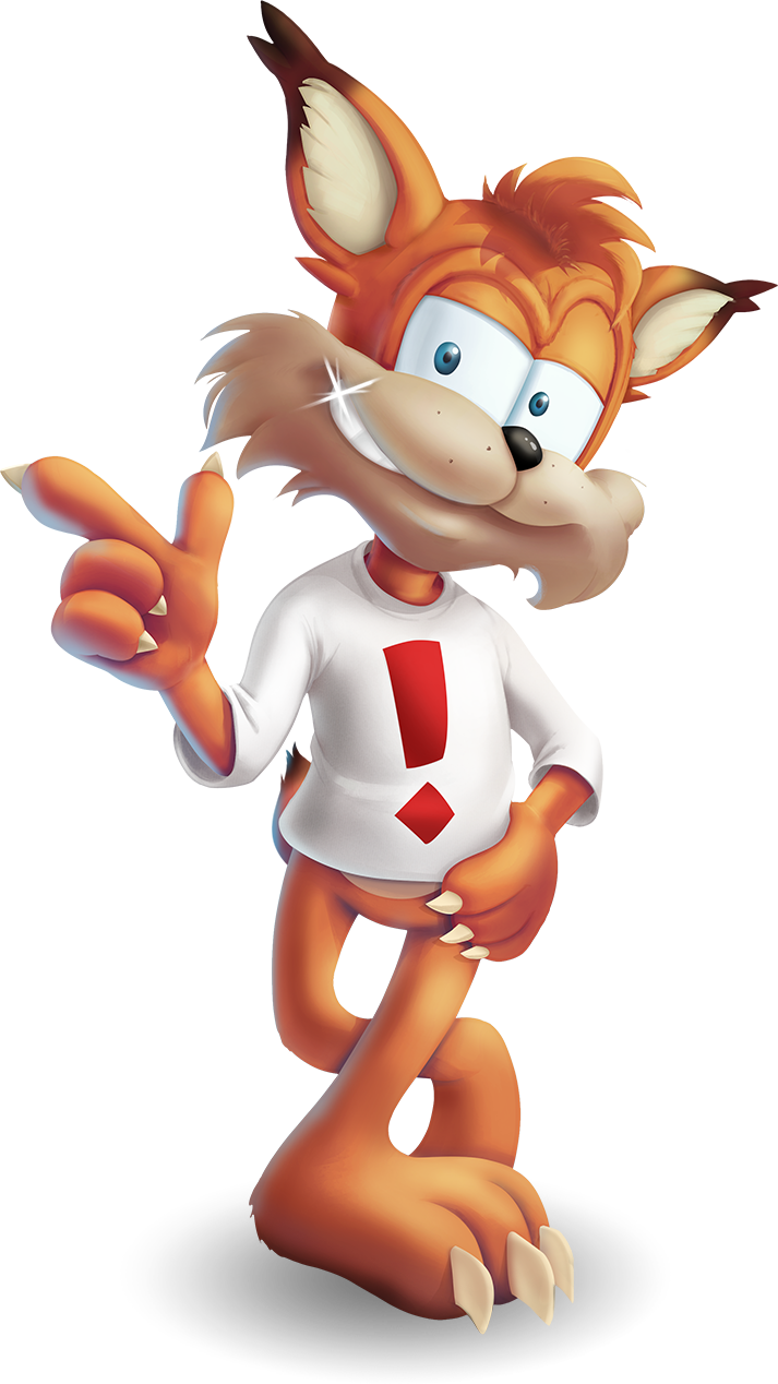 High Quality New Bubsy Blank Meme Template