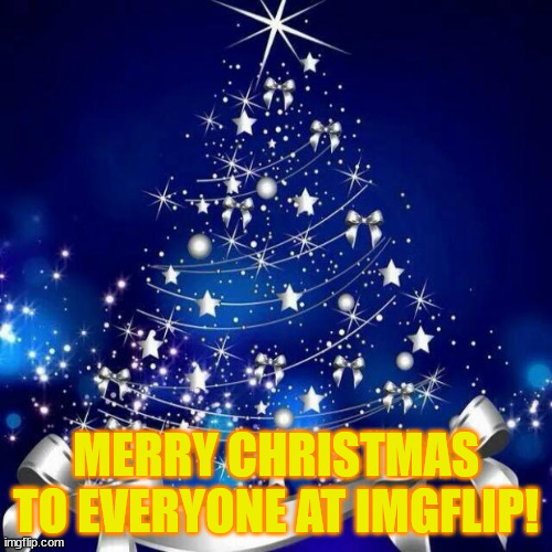 Merry Xmas! | MERRY CHRISTMAS TO EVERYONE AT IMGFLIP! | image tagged in merry christmas | made w/ Imgflip meme maker