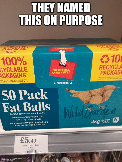 THEY NAMED THIS ON PURPOSE | made w/ Imgflip meme maker