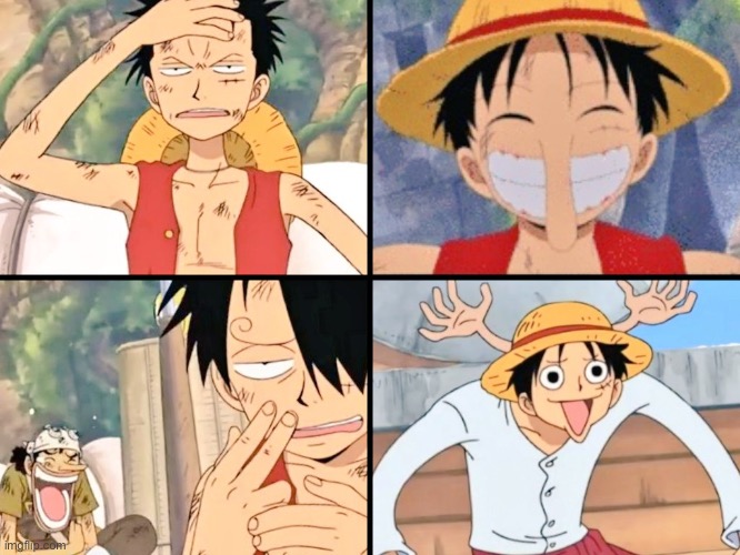 Luffy impersonations | made w/ Imgflip meme maker