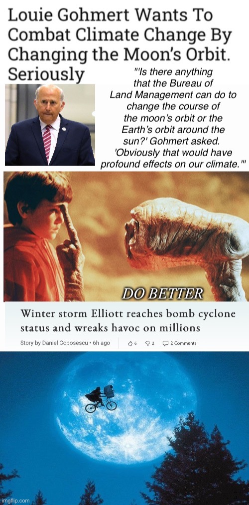 Do Better | image tagged in global warming | made w/ Imgflip meme maker