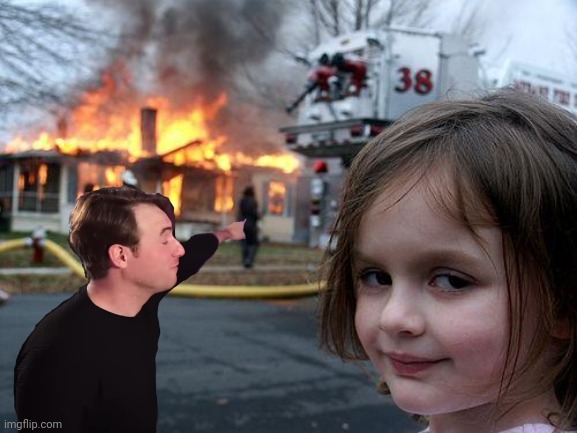 Disaster Girl Meme | image tagged in memes,disaster girl | made w/ Imgflip meme maker