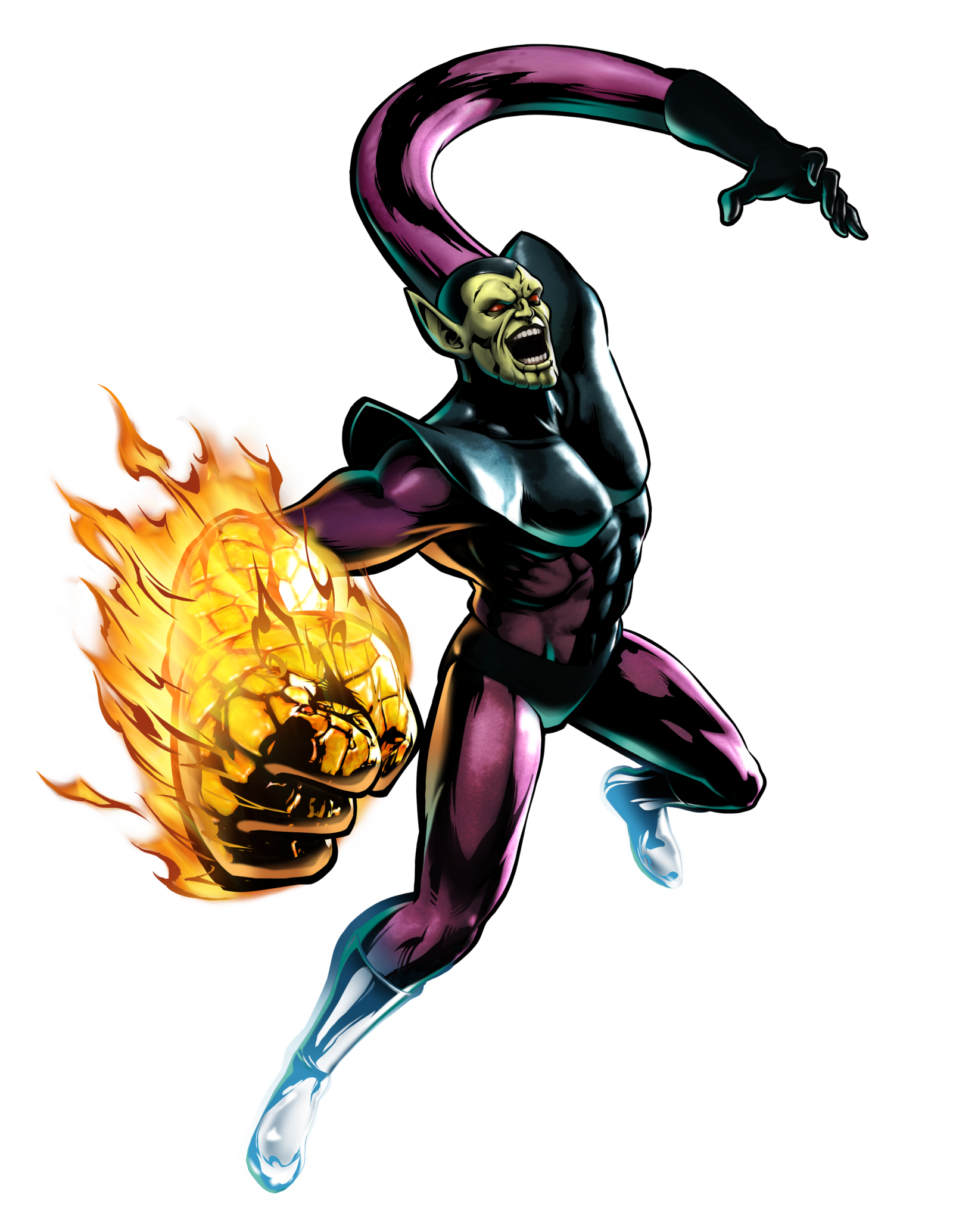 Super Skrull Transparent Background Blank Meme Template