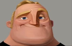 High Quality Mr. Incredible Blank Meme Template