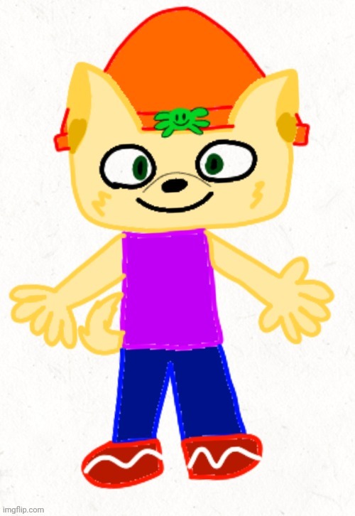 Ghelm gnaw parappa's genetics have been slightly tampered with!!!11!! | image tagged in parappa,parappa the rapper,genetics | made w/ Imgflip meme maker