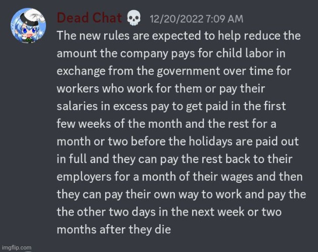 Meanwhile in the discord server: | made w/ Imgflip meme maker