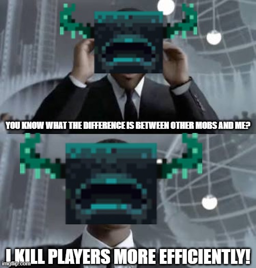 Minecraft Warden Meme - Imgflip