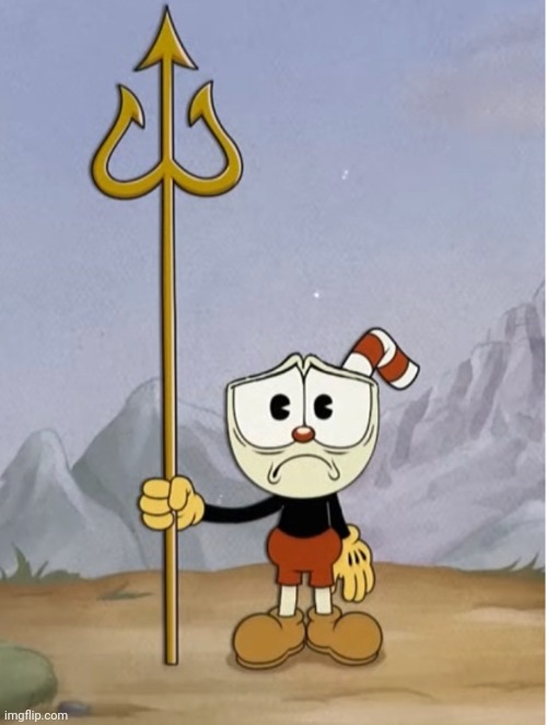 Sad cuphead | image tagged in sad cuphead | made w/ Imgflip meme maker