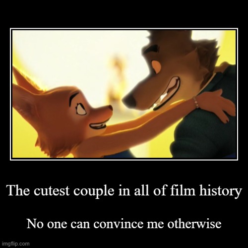 Mr. Wolf X Diane Foxington is the best ship ever | image tagged in demotivationals,mr wolf,diane foxington,ships,the bad guys,shipping | made w/ Imgflip demotivational maker