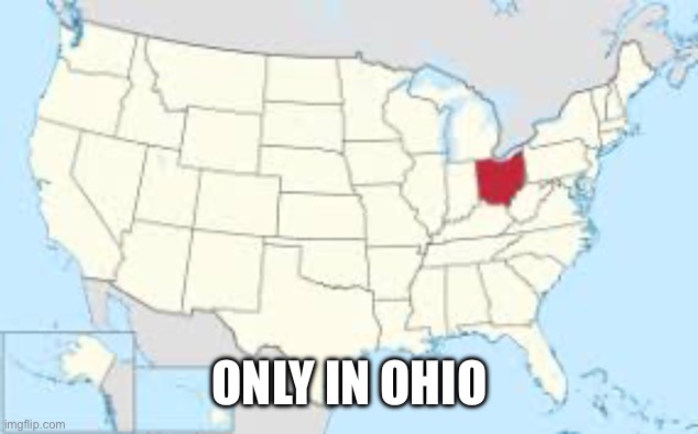 Image title | ONLY IN OHIO | image tagged in image tags | made w/ Imgflip meme maker