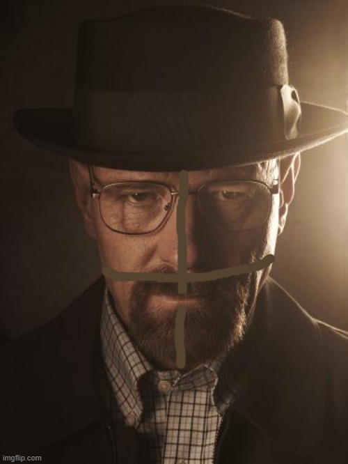 funtime walter white | image tagged in walter white | made w/ Imgflip meme maker