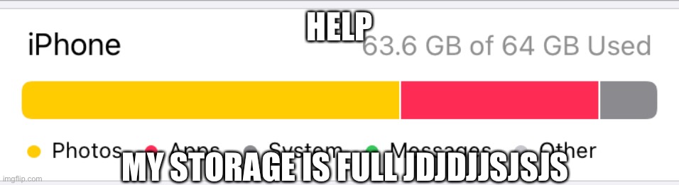 IVE BEEN DELETING SO MUCH STUFF AND ITS STILL NOT WORKING :sob: | HELP; MY STORAGE IS FULL JDJDJJSJSJS | image tagged in why | made w/ Imgflip meme maker