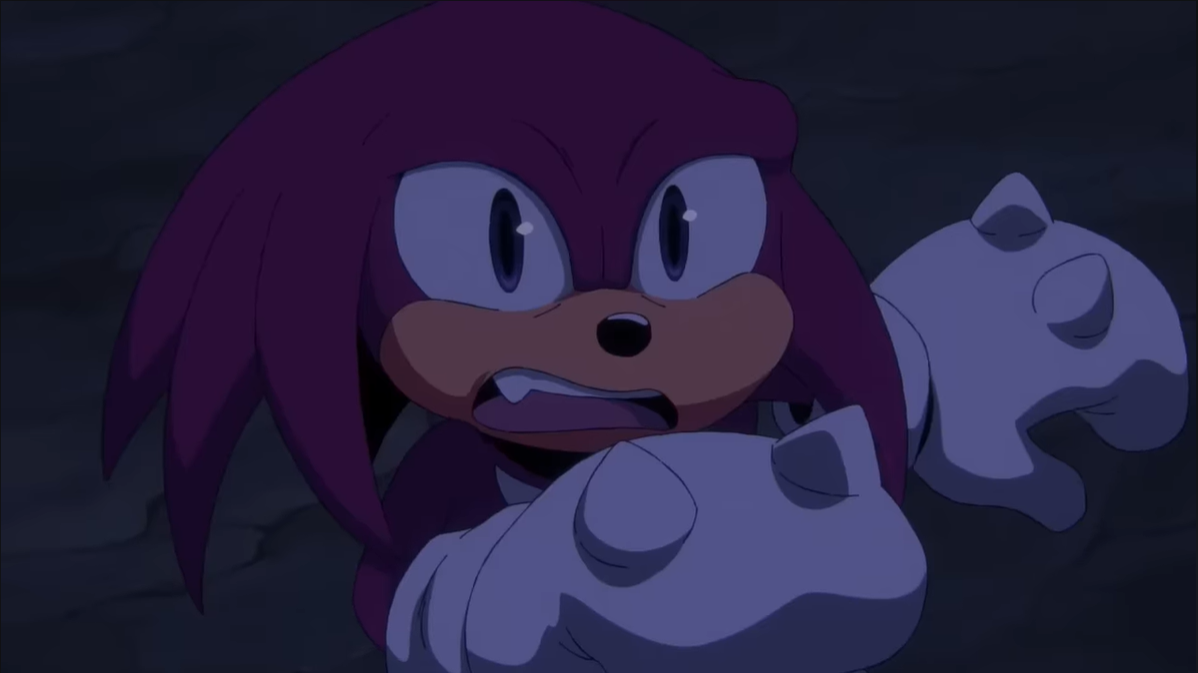 Knuckles shocked Blank Template - Imgflip