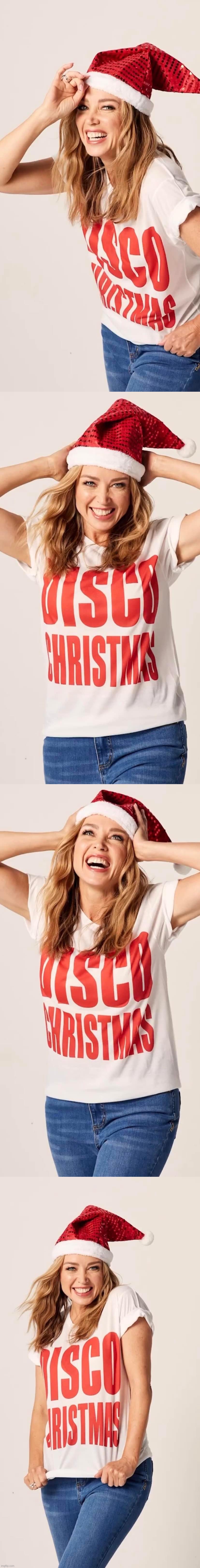image tagged in dannii minogue disco christmas | made w/ Imgflip meme maker