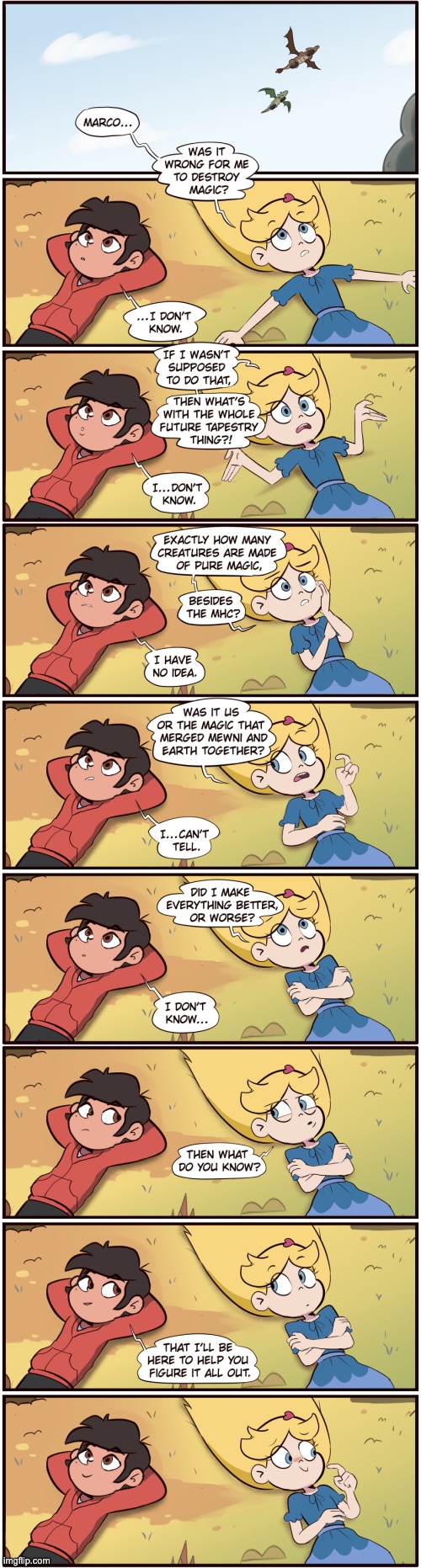 image tagged in star vs the forces of evil,comics,svtfoe,comics/cartoons,morningmark,memes | made w/ Imgflip meme maker