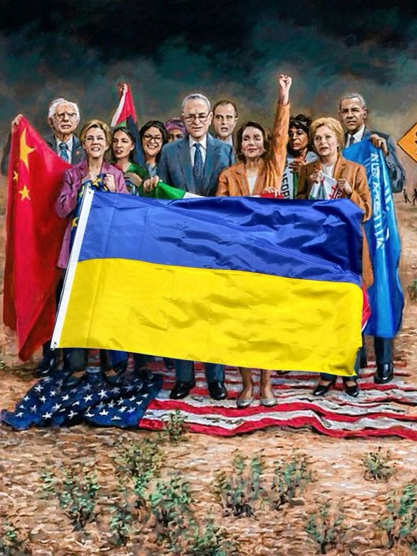 Democrat Ukraine Shills Blank Meme Template