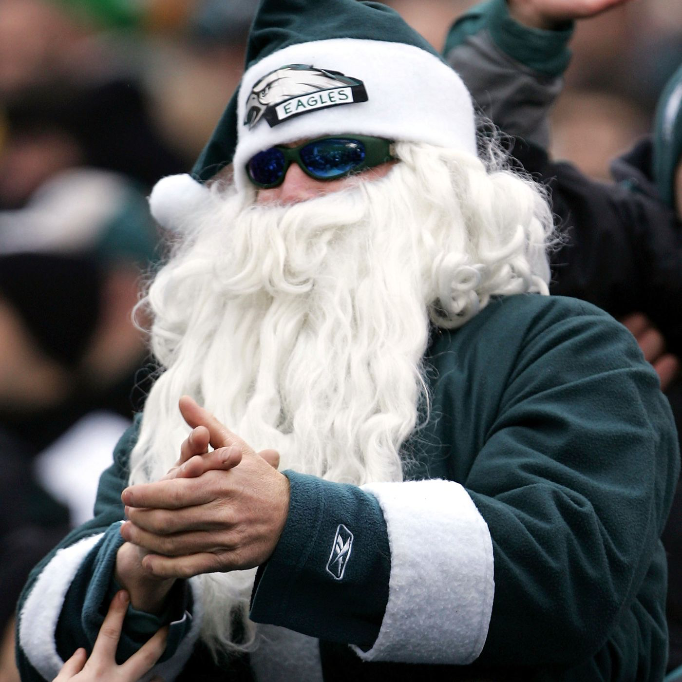 Santa Eagles Blank Meme Template