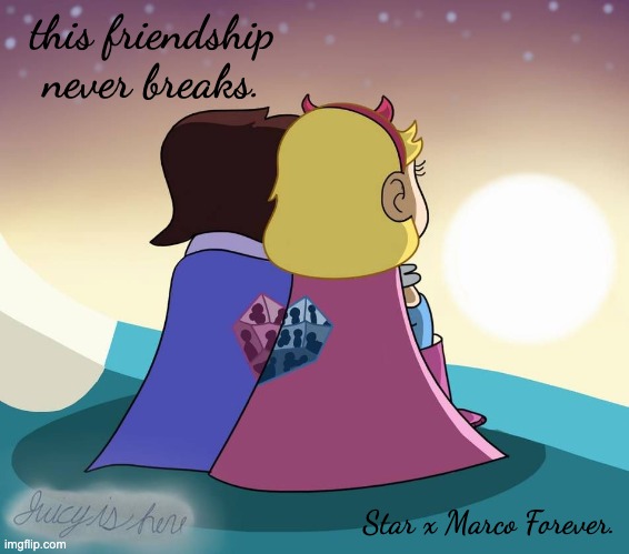 Star x Marco Forever. | this friendship never breaks. Star x Marco Forever. | image tagged in starco,starco forever,star vs the forces of evil,svtfoe,memes,shipping | made w/ Imgflip meme maker