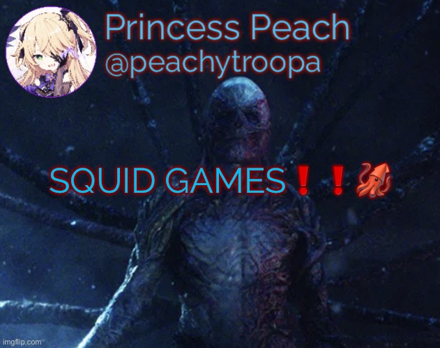 Vecna | SQUID GAMES❗️❗️🦑 | image tagged in vecna | made w/ Imgflip meme maker