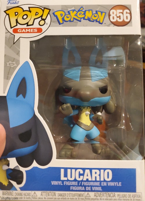 I got a Lucario Pop | made w/ Imgflip meme maker