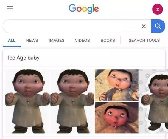 High Quality ice age baby is responsible for that Blank Meme Template