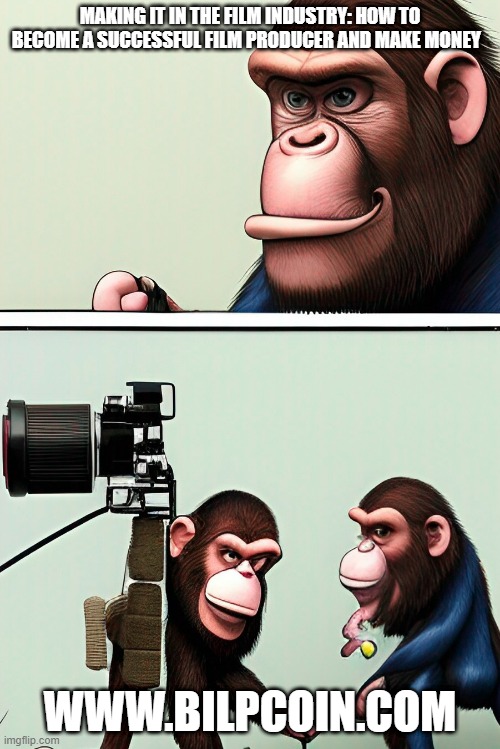 MAKING IT IN THE FILM INDUSTRY: HOW TO BECOME A SUCCESSFUL FILM PRODUCER AND MAKE MONEY; WWW.BILPCOIN.COM | made w/ Imgflip meme maker