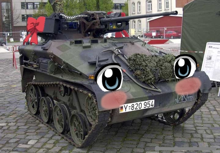 Cute Tank | image tagged in cute tank | made w/ Imgflip meme maker