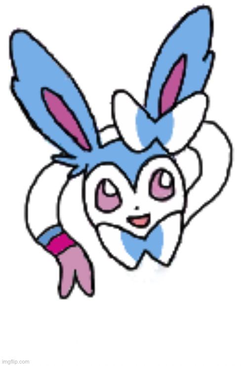 Sylveon (happy) | image tagged in sylveon happy | made w/ Imgflip meme maker