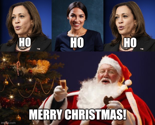 And a happy new year. | HO; HO; HO; MERRY CHRISTMAS! | image tagged in memes | made w/ Imgflip meme maker